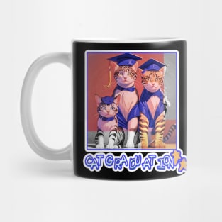 Cat Graduation Mug